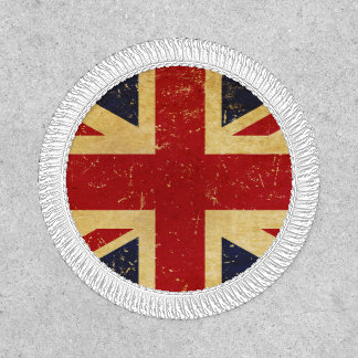 British Union Jack Flag Vintage Patch
