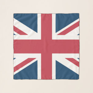 British Union Jack Flag Vintage Scarf