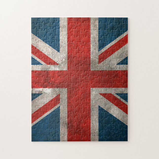 British Union Jack Jigsaw Puzzle (Vertical)