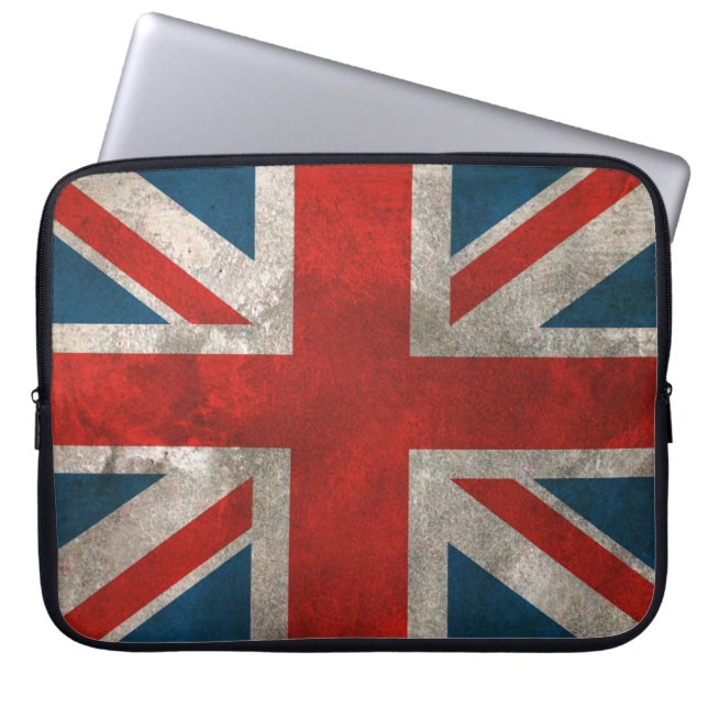 British Union Jack Laptop Sleeve (Front)