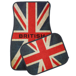 British Union Jack Posh Car Mats