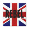 British/Union Jack REBEL Magnet