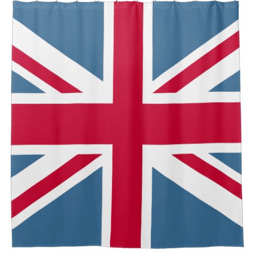 British Union Jack  Shower Curtain