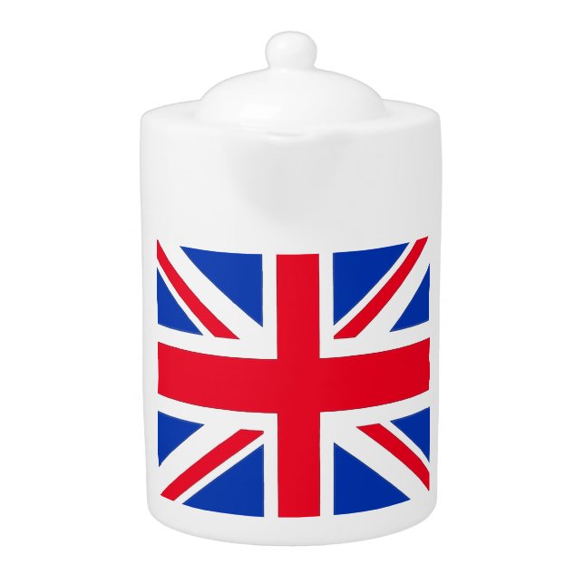 British Union Jack Teapot (Front)