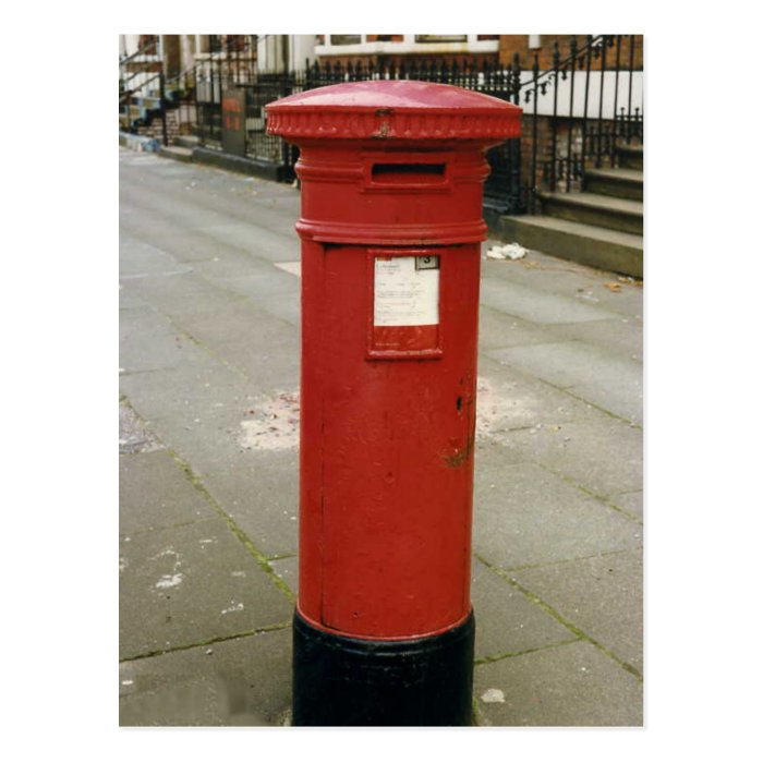 British Victorian Pillar Box Postcards