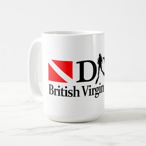 British Virgin Islands DV4 Coffee Mug