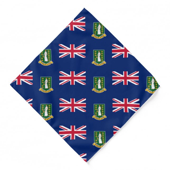 British Virgin Islands Flag Bandana (Front)