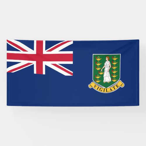 British Virgin Islands Flag Banner