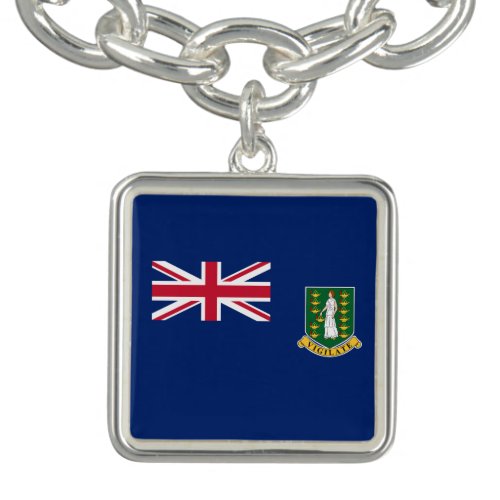 British Virgin Islands Flag Bracelet