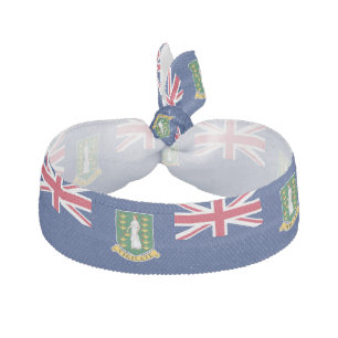 British Virgin Islands Flag Elastic Hair Tie