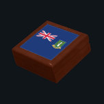 British Virgin Islands Flag Gift Box<br><div class="desc">Patriotic flag of British Virgin Islands.</div>