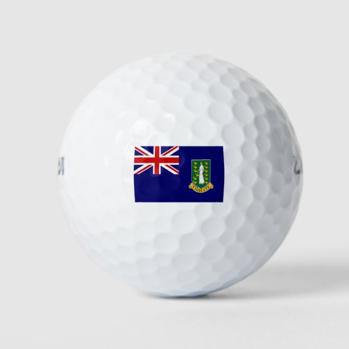 british virgin islands flag golf balls