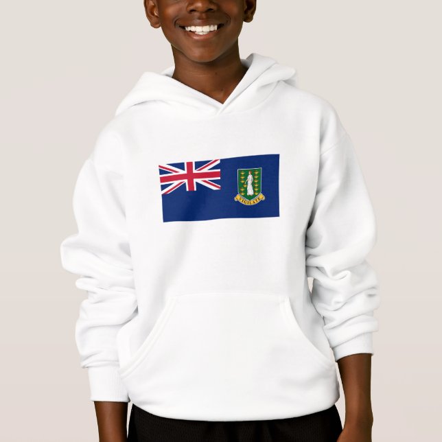 British Virgin Islands Flag Hoodie (Front)