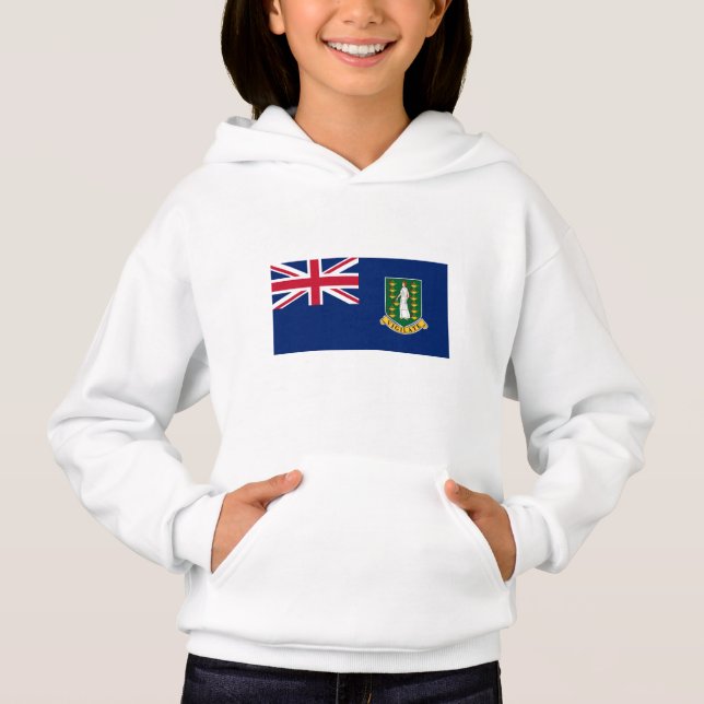 British Virgin Islands Flag Hoodie (Front)