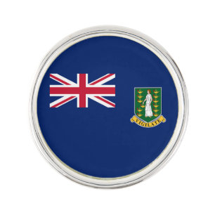 British Virgin Islands Flag Lapel Pin