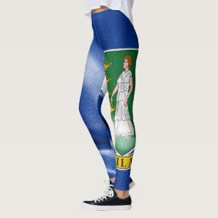 British Virgin Islands Flag Leggings