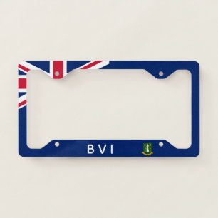 British Virgin Islands flag License Plate Frame