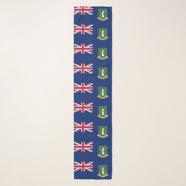 British Virgin Islands Flag Scarf (Front)