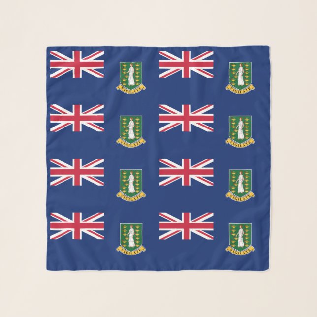 British Virgin Islands Flag Scarf (Front)