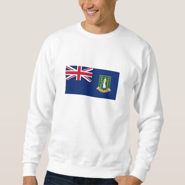 British Virgin Islands Flag Sweatshirt (Front)