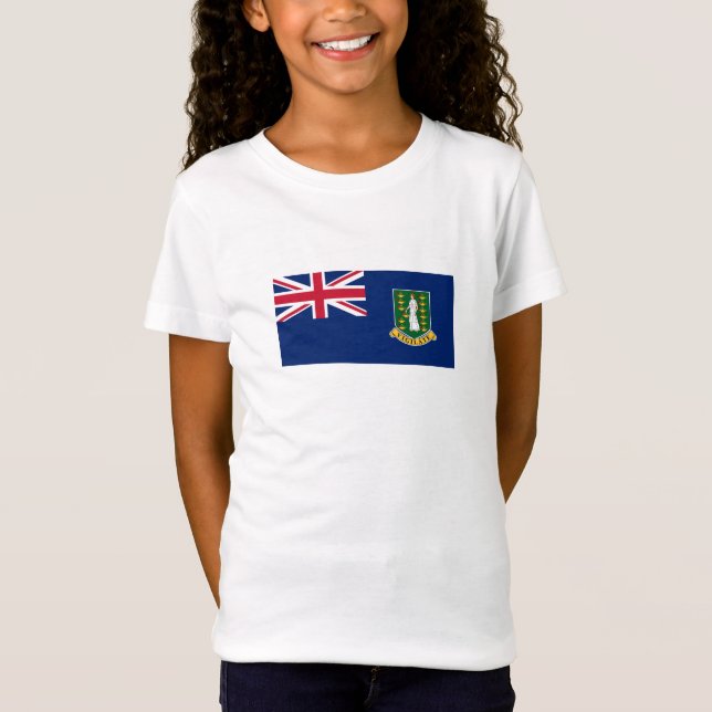 British Virgin Islands Flag T-Shirt (Front)