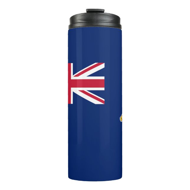 British Virgin Islands Flag Thermal Tumbler (Front)