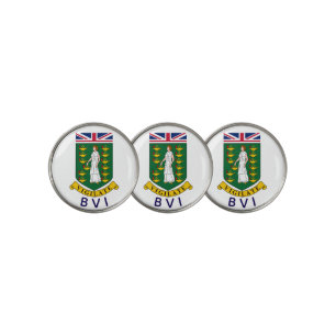 British Virgin Islands Golf Ball Marker