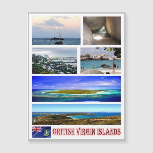 British Virgin Islands - Mosaic - (Front)