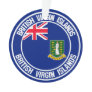 British Virgin Islands Round Emblem Ornament