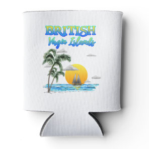 British Virgin Islands Sailing Can Cooler