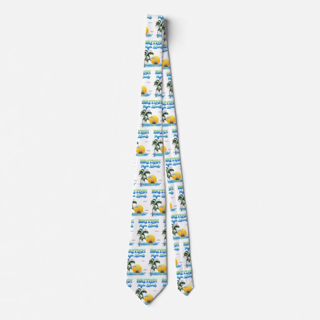 British Virgin Islands Sailing Neck Tie (Front)