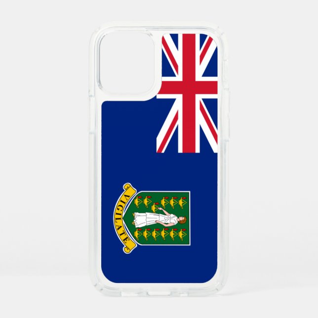 British Virgin Islands Speck iPhone 12 Mini Case (Front)