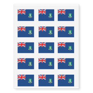 British Virgin Islands Temporary Tattoos