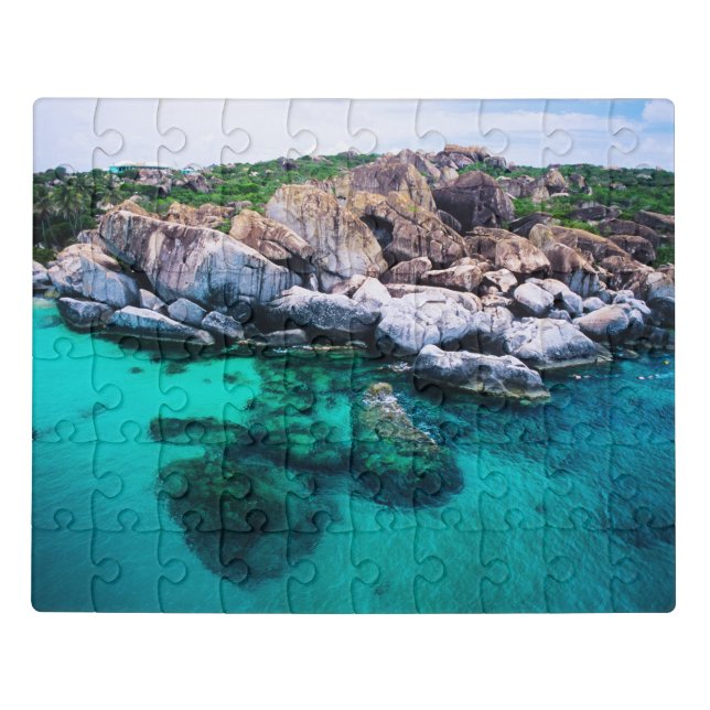British Virgin Islands The Baths Jigsaw Puzzle (Puzzle Horizontal)