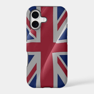 British waving flag - iPhone 17 case