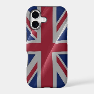 British waving flag - iPhone 17 case