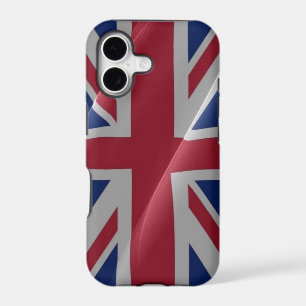 British waving flag - iPhone 17 case