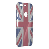 British waving flag - uncommon google pixel case (Back/Right)