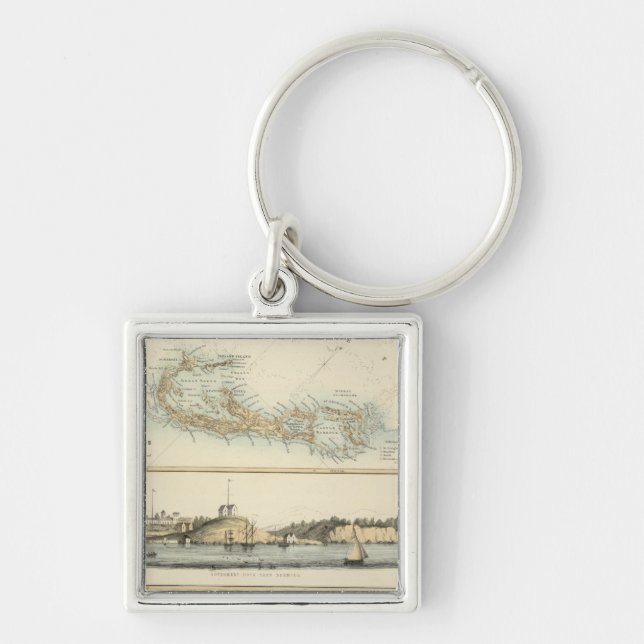 British West Indian Possessions Keychain (Front)