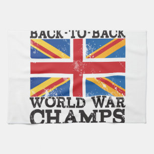 British World War Victory Towel