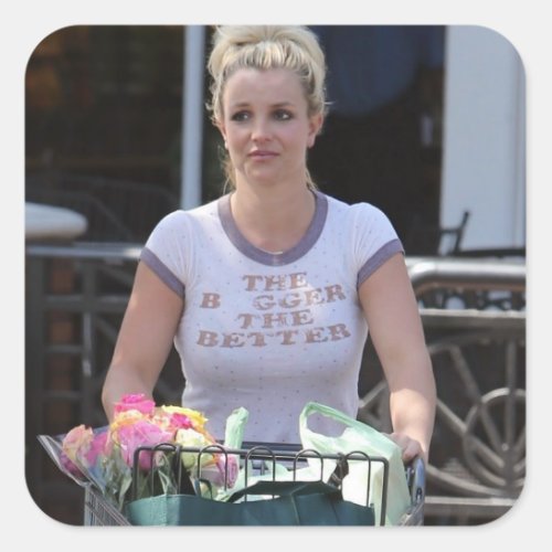 Britney Spears Sticker Paparazzi