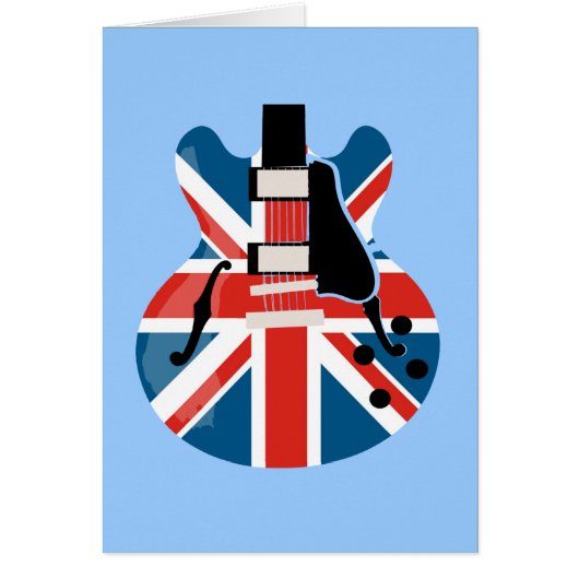 Britpop Guitar Cards (Front)