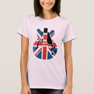 Britpop Guitar T-Shirt