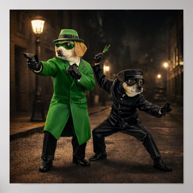 "Britt Reid & Kato" Poster (Front)