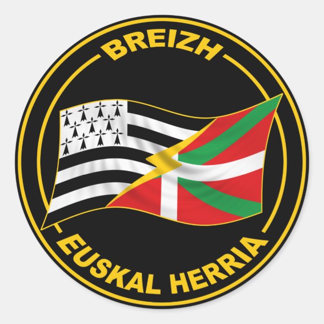Brittany and Basque Sticker (Front)