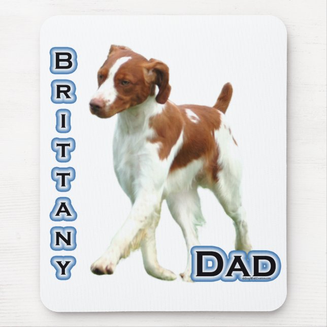 Brittany Dad 4 Mouse Pad (Front)