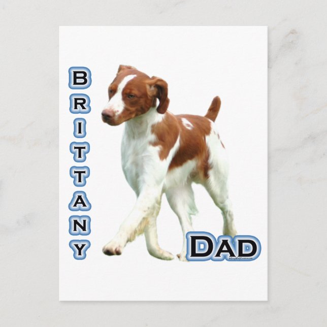 Brittany Dad 4 Postcard (Front)