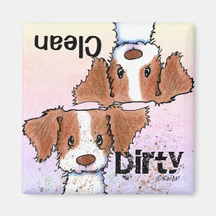 Brittany Dishwasher magnet