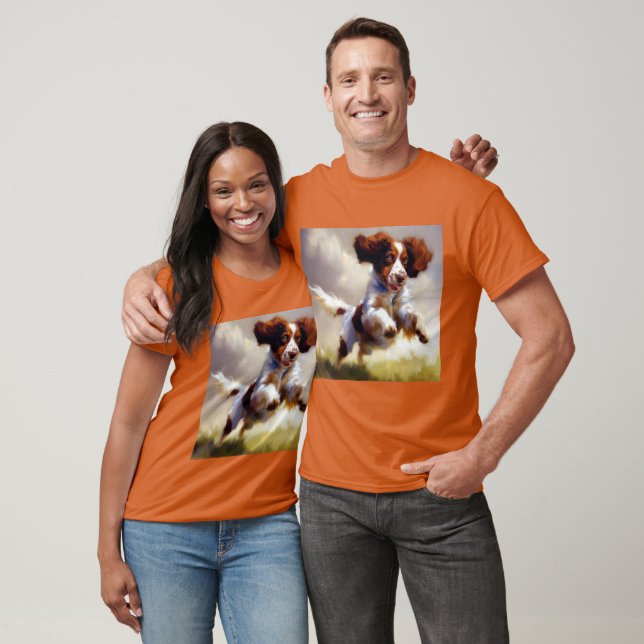 Brittany Dog  T-Shirt (Unisex)