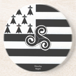 Brittany Flag (Breton) Drink Coaster
